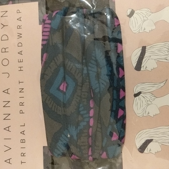 Tribal Print Headwrap - Picture 2 of 2